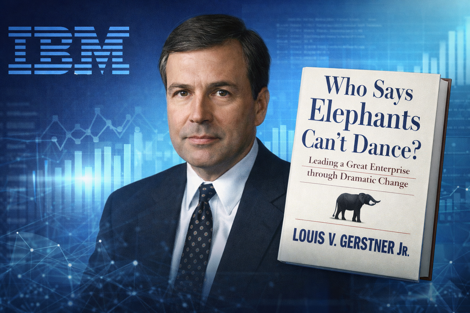 Book Review: Who says Elephants can’t dance by Louis V. Gerstner Jr.